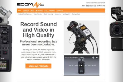 Zoom AV Website