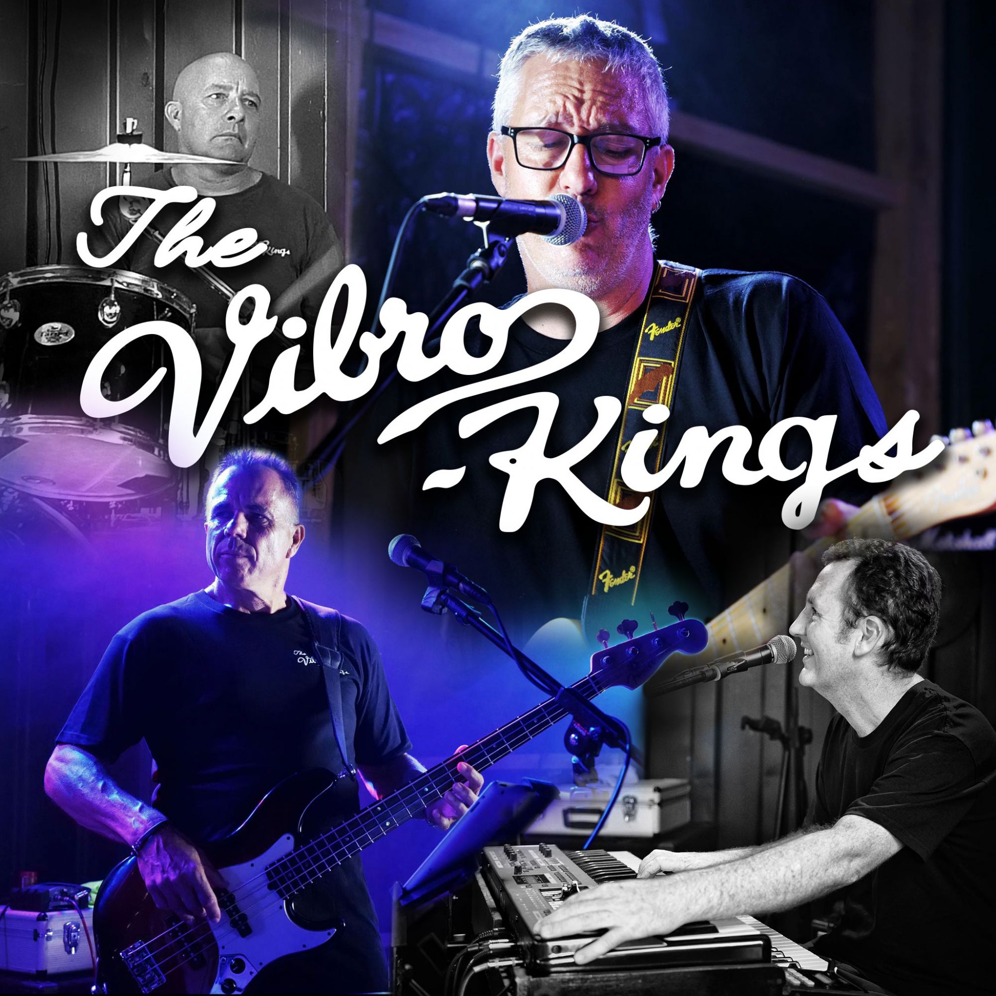 The Vibro-Kings Band Branding